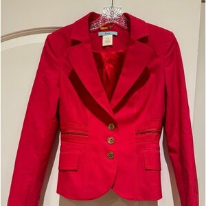 Marciano Red Blazer size 4